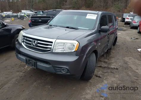 2015 Honda Pilot Lx из США, поврежденный, VIN 5FNYF4H21FB016619